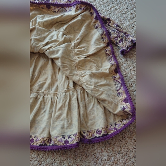 Kate Quinn Folk Floral Prairie Dress SIZE 3T - Picture 3 of 13